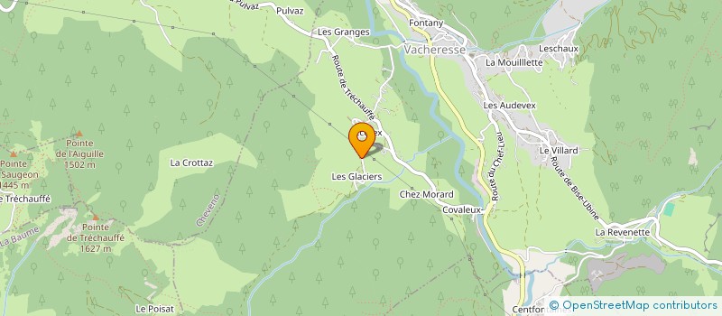 localisation de l'entreprise MONSIEUR JOSEPH SACHE  VACHERESSE