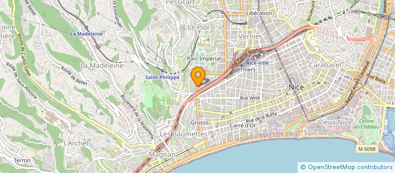 localisation de l'entreprise MONSIEUR JOSEPH SALOMONE à NICE