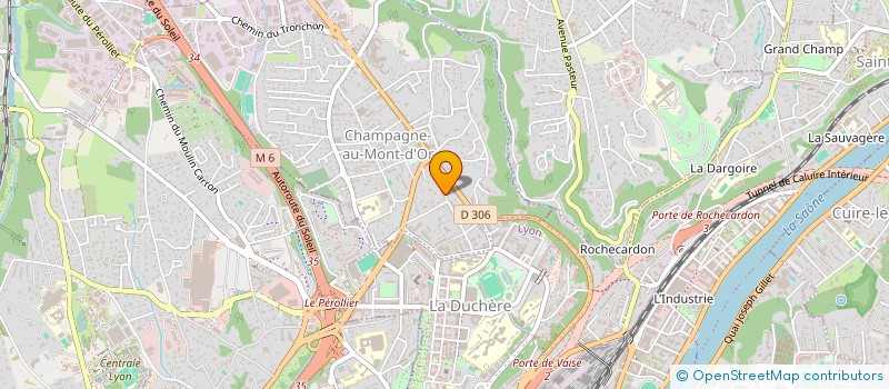 localisation de l'entreprise MONSIEUR JOSEPH SALVY  CHAMPAGNE-AU-MONT-D'OR