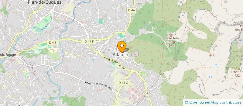 localisation de l'entreprise MONSIEUR JOSEPH SAMMOUR  ALLAUCH