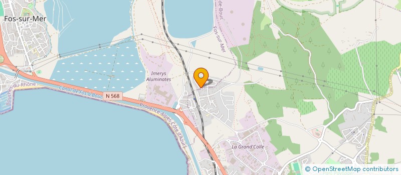 localisation de l'entreprise MONSIEUR JOSEPH SANCHEZ  FOS-SUR-MER