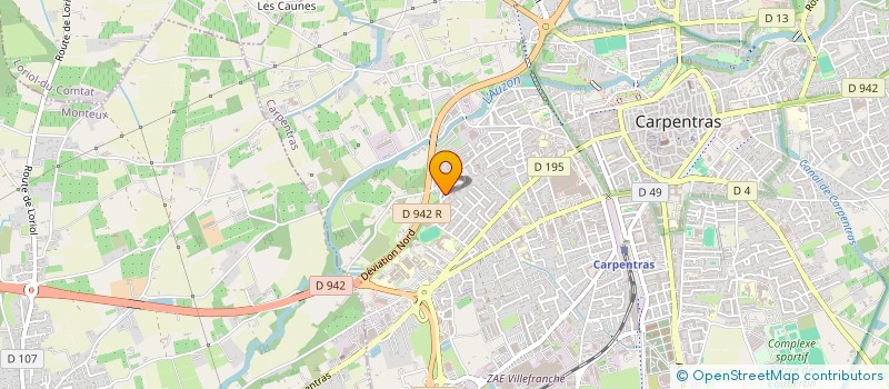 localisation de l'entreprise MONSIEUR JOSEPH SANTIAGO  CARPENTRAS