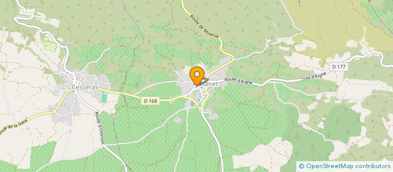 localisation de l'entreprise MONSIEUR JOSEPH SANTOVITO  AZILLANET