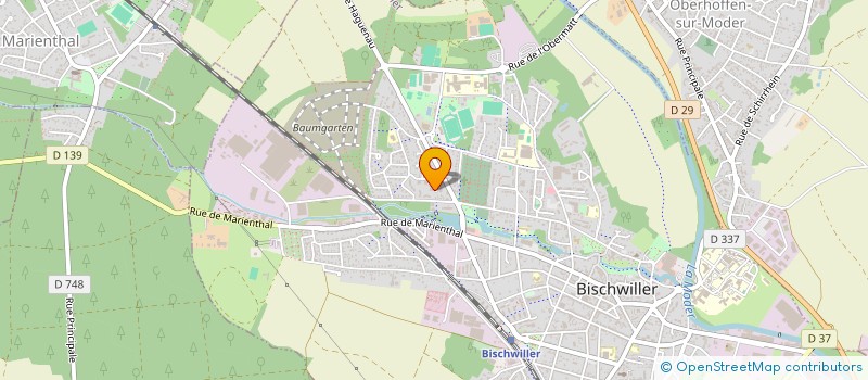 localisation de l'entreprise MONSIEUR JOSEPH SANTUCCI à BISCHWILLER