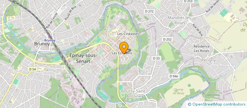 localisation de l'entreprise MONSIEUR JOSEPH SAPIENZA  BAZOCHES-LES-BRAY