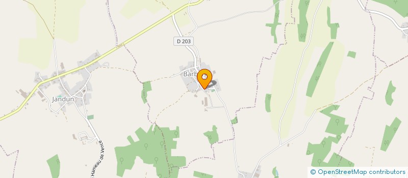 localisation de l'entreprise MONSIEUR JOSEPH SARAZIN  BARBAISE