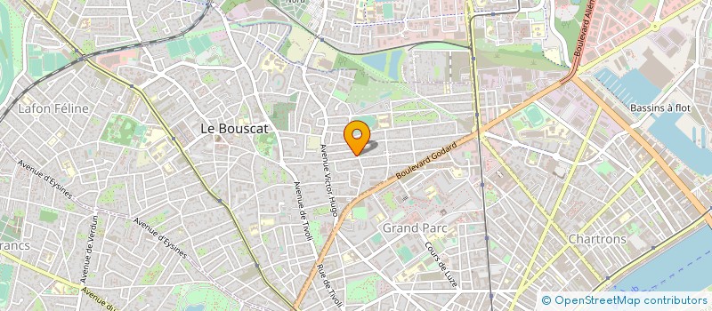 localisation de l'entreprise MONSIEUR JOSEPH SARLANGUE  LE BOUSCAT