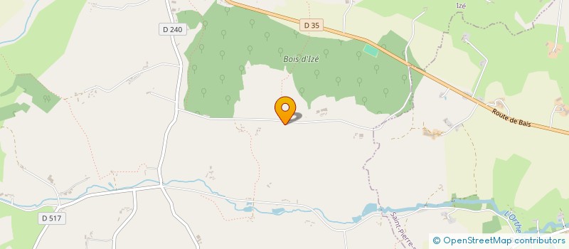 localisation de l'entreprise MONSIEUR JOSEPH SAULEAU à VIMARTIN-SUR-ORTHE