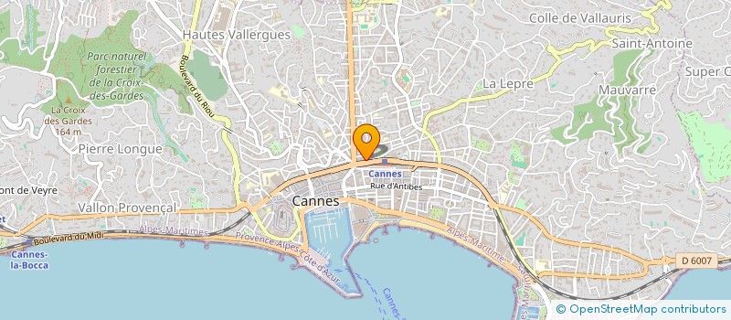 localisation de l'entreprise MONSIEUR JOSEPH SCARIZZI à CANNES