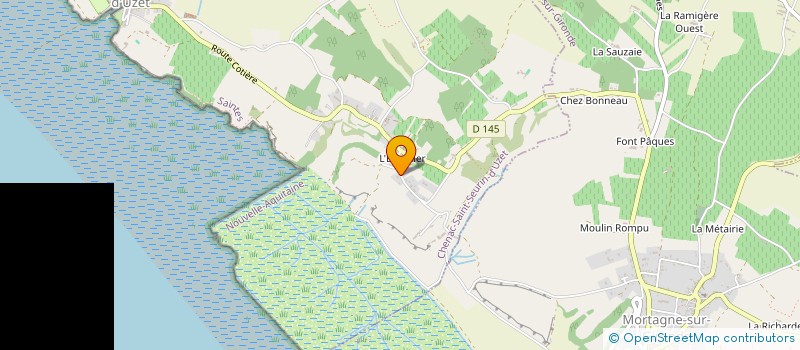 localisation de l'entreprise MONSIEUR JOSEPH SCHOLES  CHENAC-SAINT-SEURIN-D'UZET