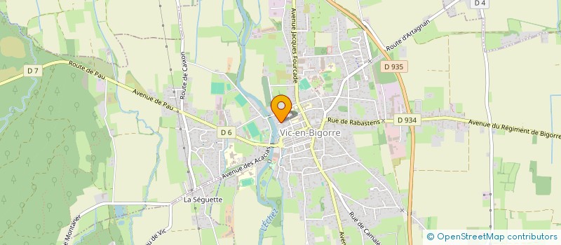 localisation de l'entreprise MONSIEUR JOSEPH SCHROLL  VIC-EN-BIGORRE