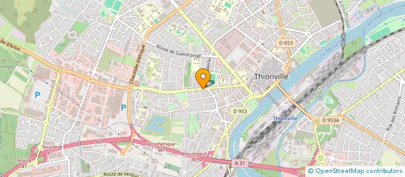 localisation de l'entreprise MONSIEUR JOSEPH SCHWINDENHAMMER à THIONVILLE