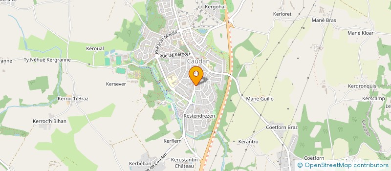 localisation de l'entreprise MONSIEUR JOSEPH SCIELLER  CAUDAN