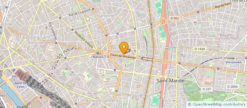 localisation de l'entreprise MONSIEUR JOSEPH SEBAOUN à PARIS