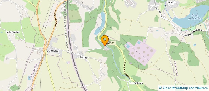 localisation de l'entreprise MONSIEUR JOSEPH SEGARRA  BONNEFAMILLE