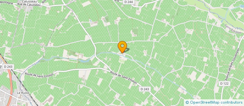 localisation de l'entreprise MONSIEUR JOSEPH SELLAN à SAINT-EMILION