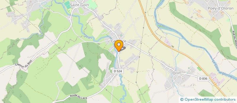 localisation de l'entreprise MONSIEUR JOSEPH SEVERAN  GERONCE