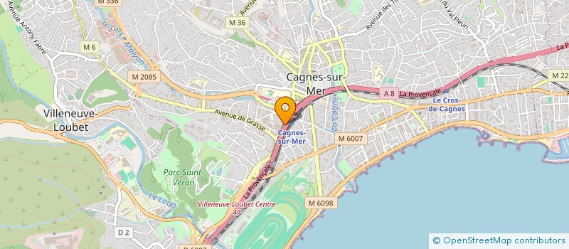 localisation de l'entreprise MONSIEUR JOSEPH SIGLER à CAGNES-SUR-MER