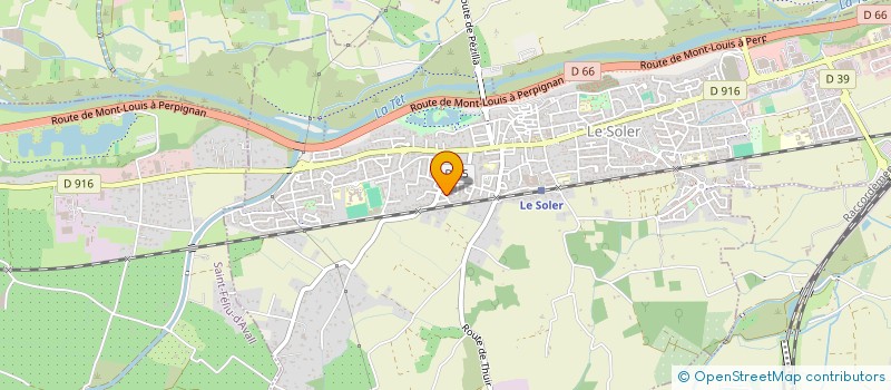 localisation de l'entreprise MONSIEUR JOSEPH SILVENTE  LE SOLER