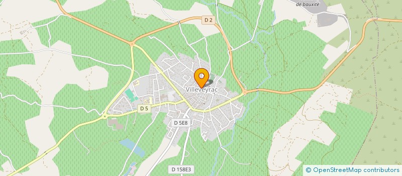 localisation de l'entreprise MONSIEUR JOSEPH SINEGRE à VILLEVEYRAC