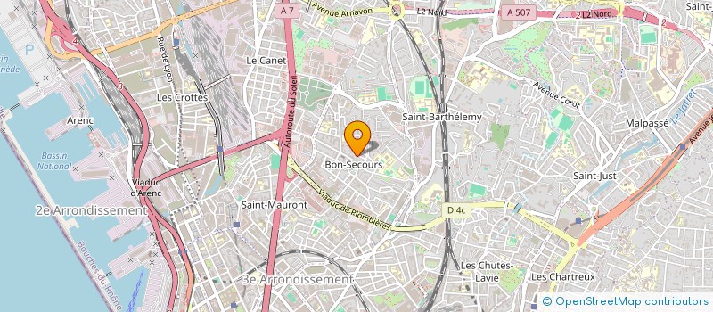 localisation de l'entreprise MONSIEUR JOSEPH SLEIMAN à MARSEILLE