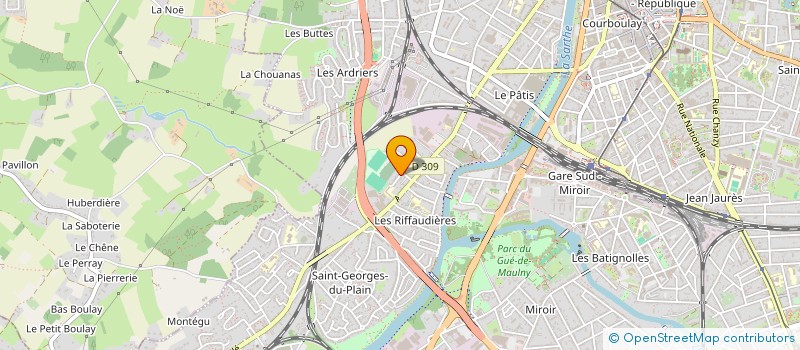 localisation de l'entreprise MONSIEUR JOSEPH SMALLEY  LE MANS