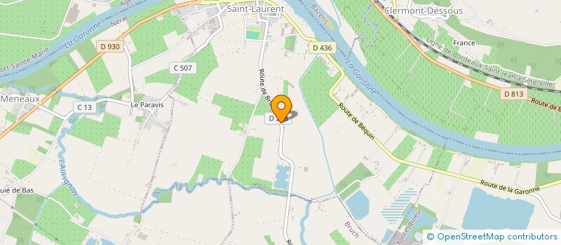 localisation de l'entreprise MONSIEUR JOSEPH SORCE  SAINT-LAURENT