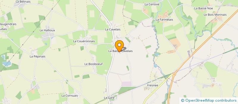 localisation de l'entreprise MONSIEUR JOSEPH SORIN  BOUVRON