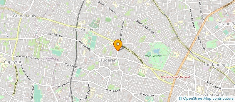localisation de l'entreprise MONSIEUR JOSEPH SOULAN à BORDEAUX