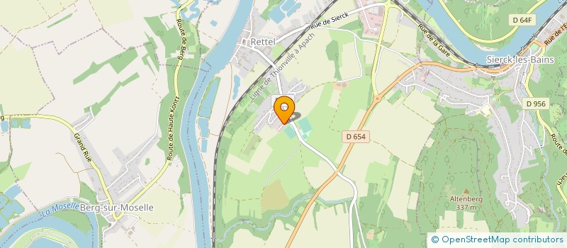 localisation de l'entreprise MONSIEUR JOSEPH SOUMAN  KIRSCHNAUMEN