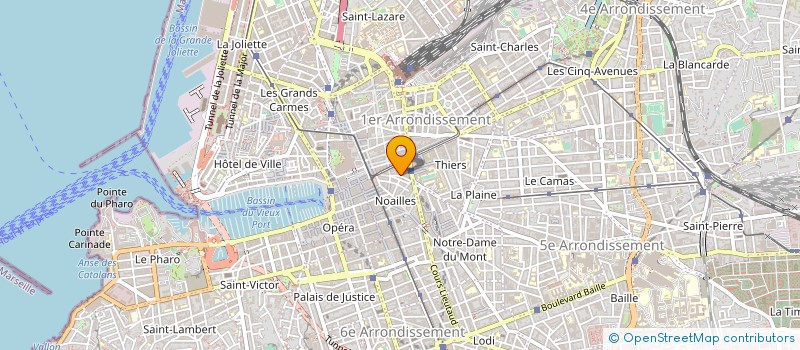 localisation de l'entreprise MONSIEUR JOSEPH SPURTES à MARSEILLE