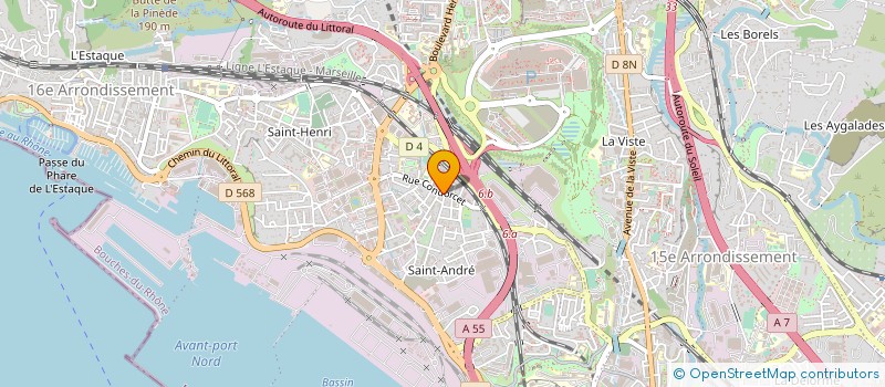 localisation de l'entreprise MONSIEUR JOSEPH STAGNETTO à MARSEILLE