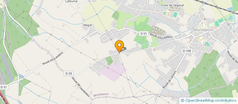 localisation de l'entreprise MONSIEUR JOSEPH STEINBACH  MONTBETON