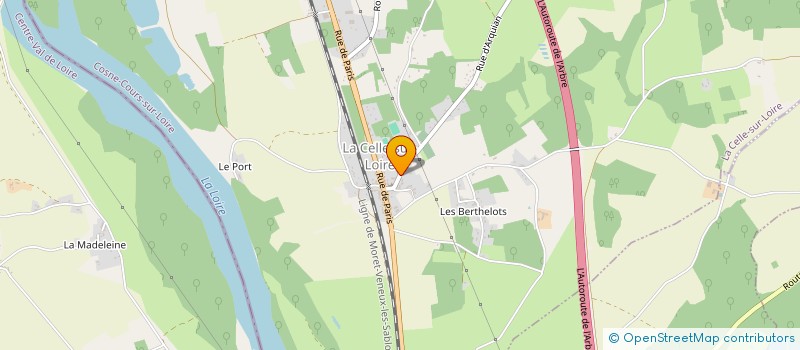 localisation de l'entreprise MONSIEUR JOSEPH STEPHANN à LA CELLE-SUR-LOIRE