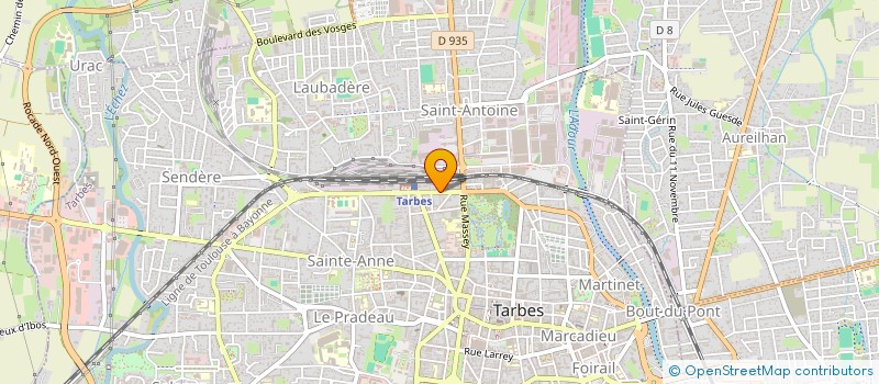 localisation de l'entreprise MONSIEUR JOSEPH STOLL  TARBES