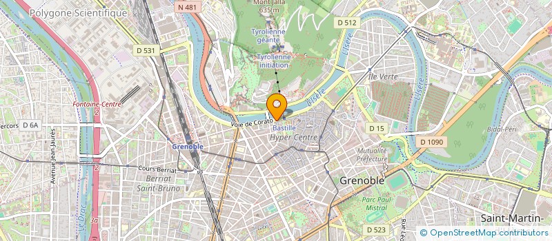 localisation de l'entreprise MONSIEUR JOSEPH STRIPPOLI  GRENOBLE