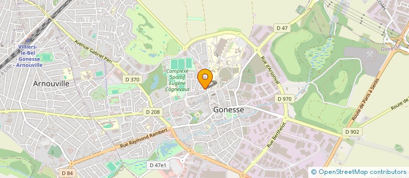 localisation de l'entreprise MONSIEUR JOSEPH STYLE à GONESSE