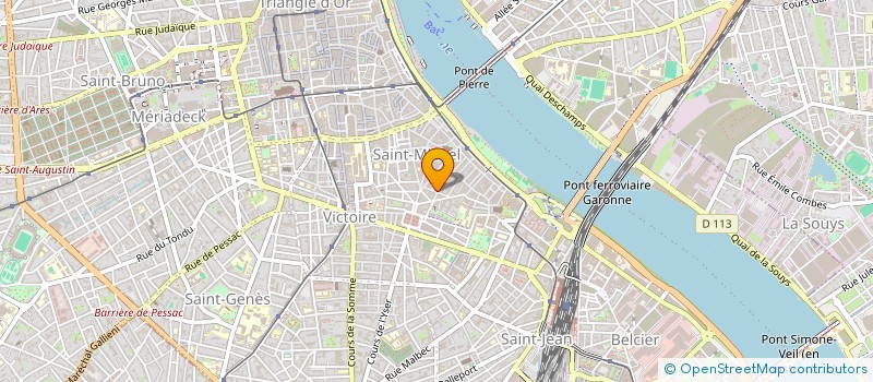 localisation de l'entreprise MONSIEUR JOSEPH SUAREZ  BORDEAUX