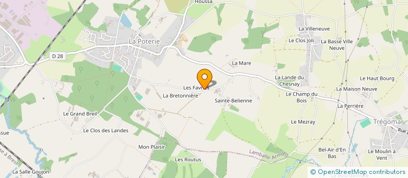 localisation de l'entreprise MONSIEUR JOSEPH TAILLER à LAMBALLE-ARMOR