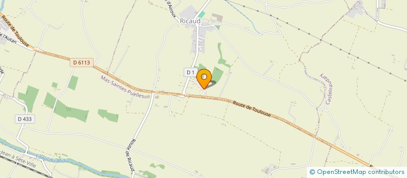 localisation de l'entreprise MONSIEUR JOSEPH TATAR  RICAUD