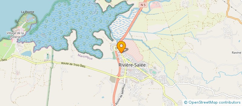 localisation de l'entreprise MONSIEUR JOSEPH TAVERNY à RIVIERE SALEE