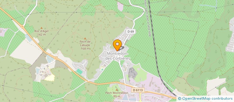 localisation de l'entreprise MONSIEUR JOSEPH TENA  MONTREDON-DES-CORBIERES