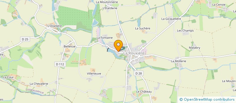 localisation de l'entreprise MONSIEUR JOSEPH THAREAU à LOIREAUXENCE