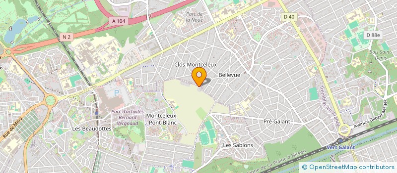 localisation de l'entreprise MONSIEUR JOSEPH THEOM à SEVRAN