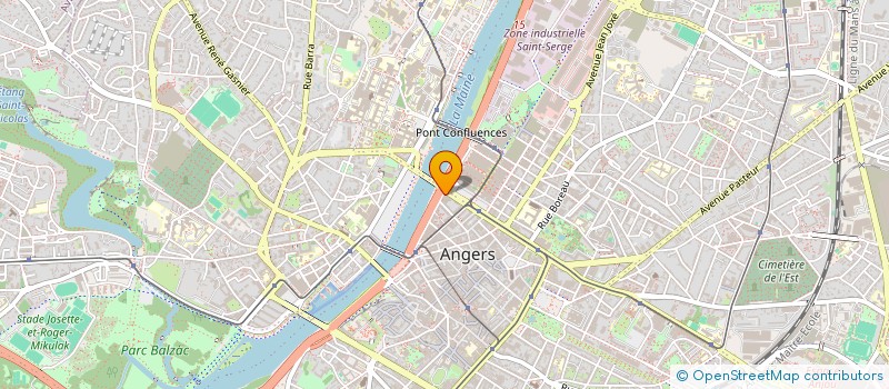 localisation de l'entreprise MONSIEUR JOSEPH THEPOT à ANGERS