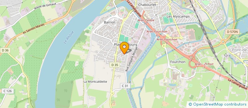 localisation de l'entreprise MONSIEUR JOSEPH TILLOI  ARLES