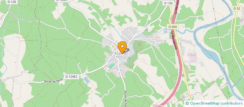 localisation de l'entreprise MONSIEUR JOSEPH TOLOS  ASPIRAN