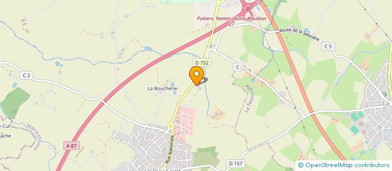 localisation de l'entreprise MONSIEUR JOSEPH TOUTAIN à CHOLET