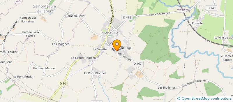 localisation de l'entreprise MONSIEUR JOSEPH TRAVERS  ROCHEVILLE