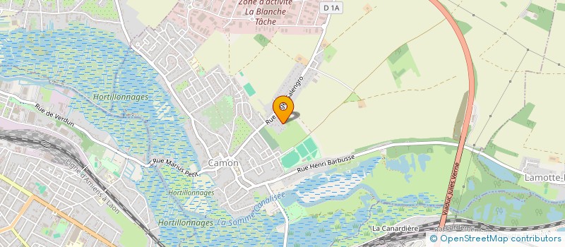 localisation de l'entreprise MONSIEUR JOSEPH TRIMBOUR  CAMON